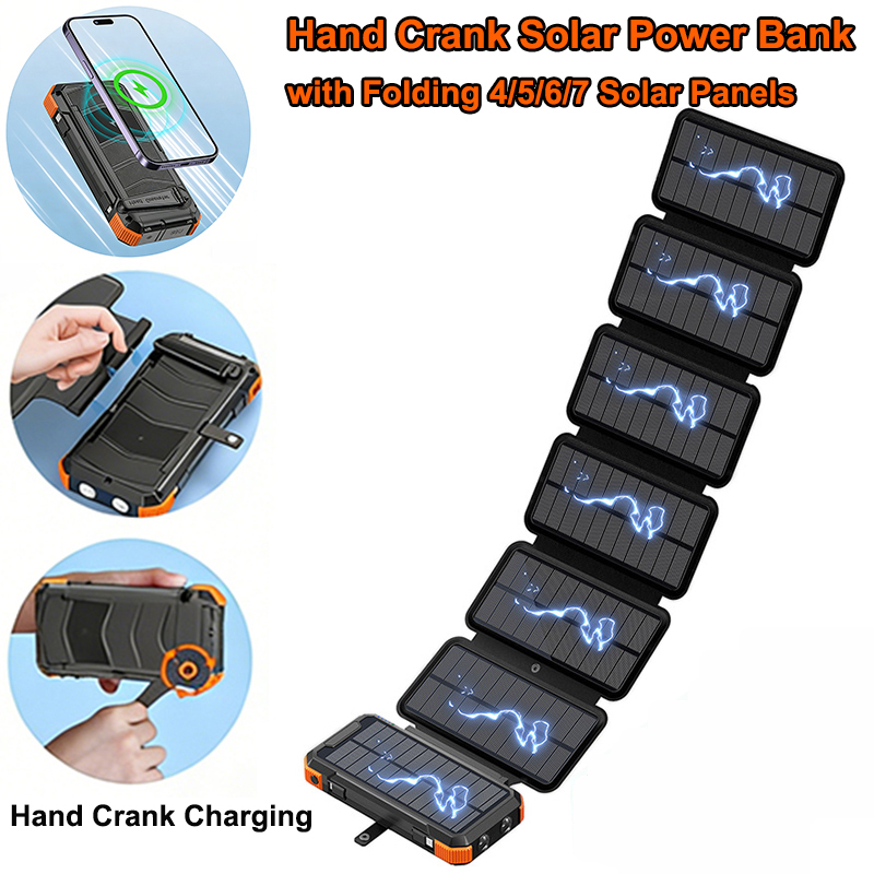 Xiaomi Outdoor Power Supply - 20000mAh El Kranklı Güneş Enerjili Powerbank,