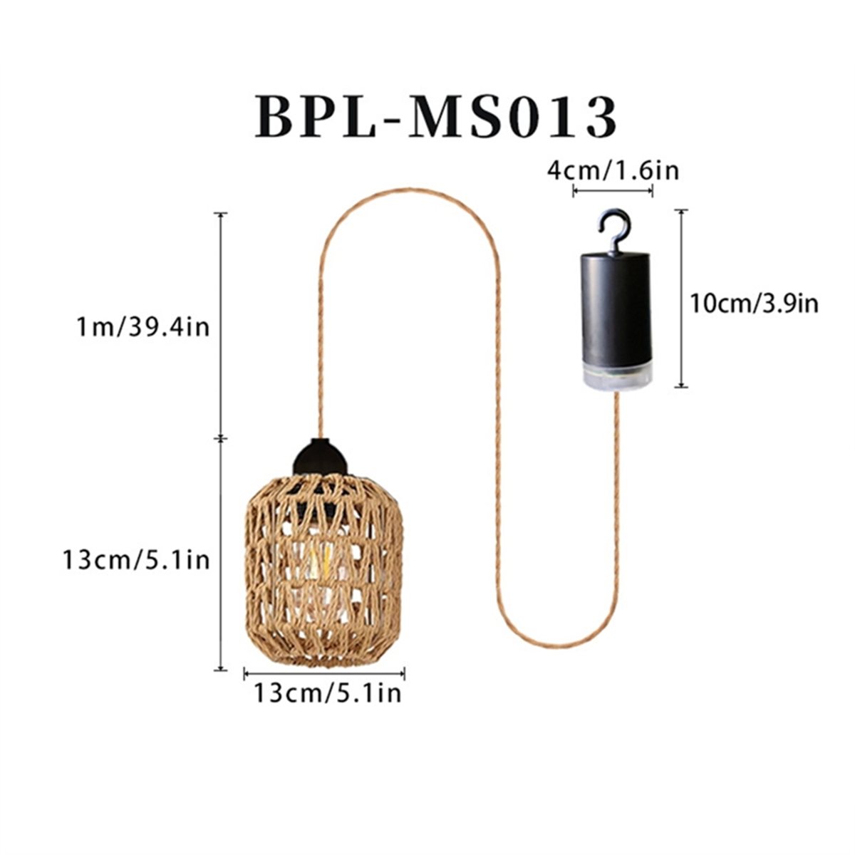 Outdoor Power For Gazebo - ABZJ 2 adet Pil Güçlü Sarkıt