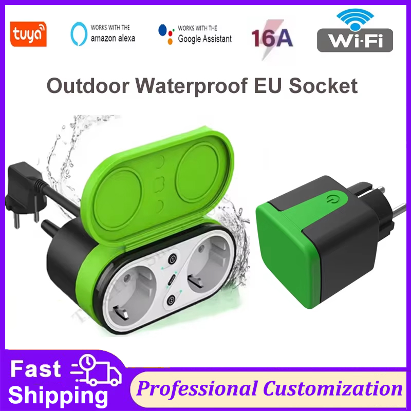 Outdoor Power Outlet - Tuya EU 16A Wifi Akıllı Dış