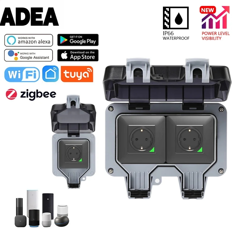 Outdoor Power Outlet Not Working - AdeaTuya Zigbee Elektrik Prizleri Ip66 Su