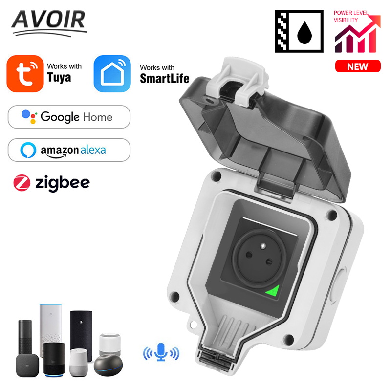 Outdoor Usb Power Strip - Avoir Zigbee Tuya IP66 açık su