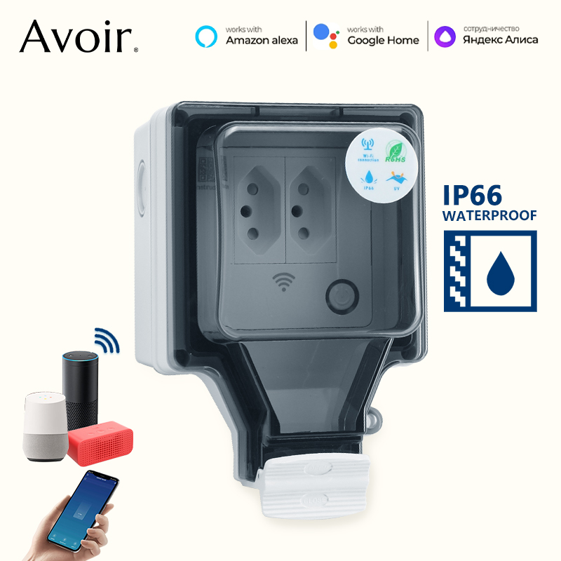 Outdoor Power Outlet Not Working - Avoir Tuya Wifi akıllı soket IP66