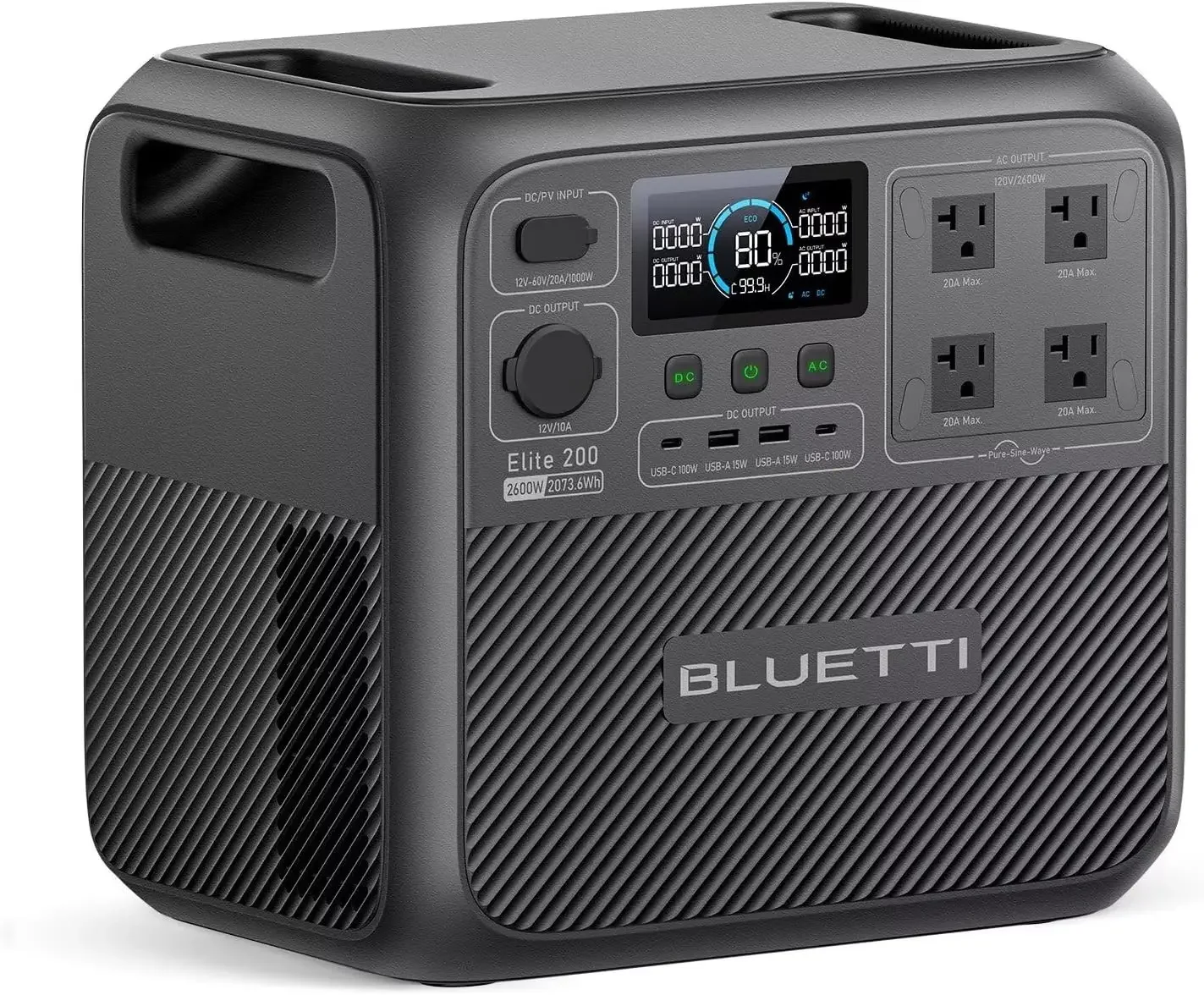 Outdoor Power Outlet - BLUETTI Elite 200 V2 Taşınabilir Güç
