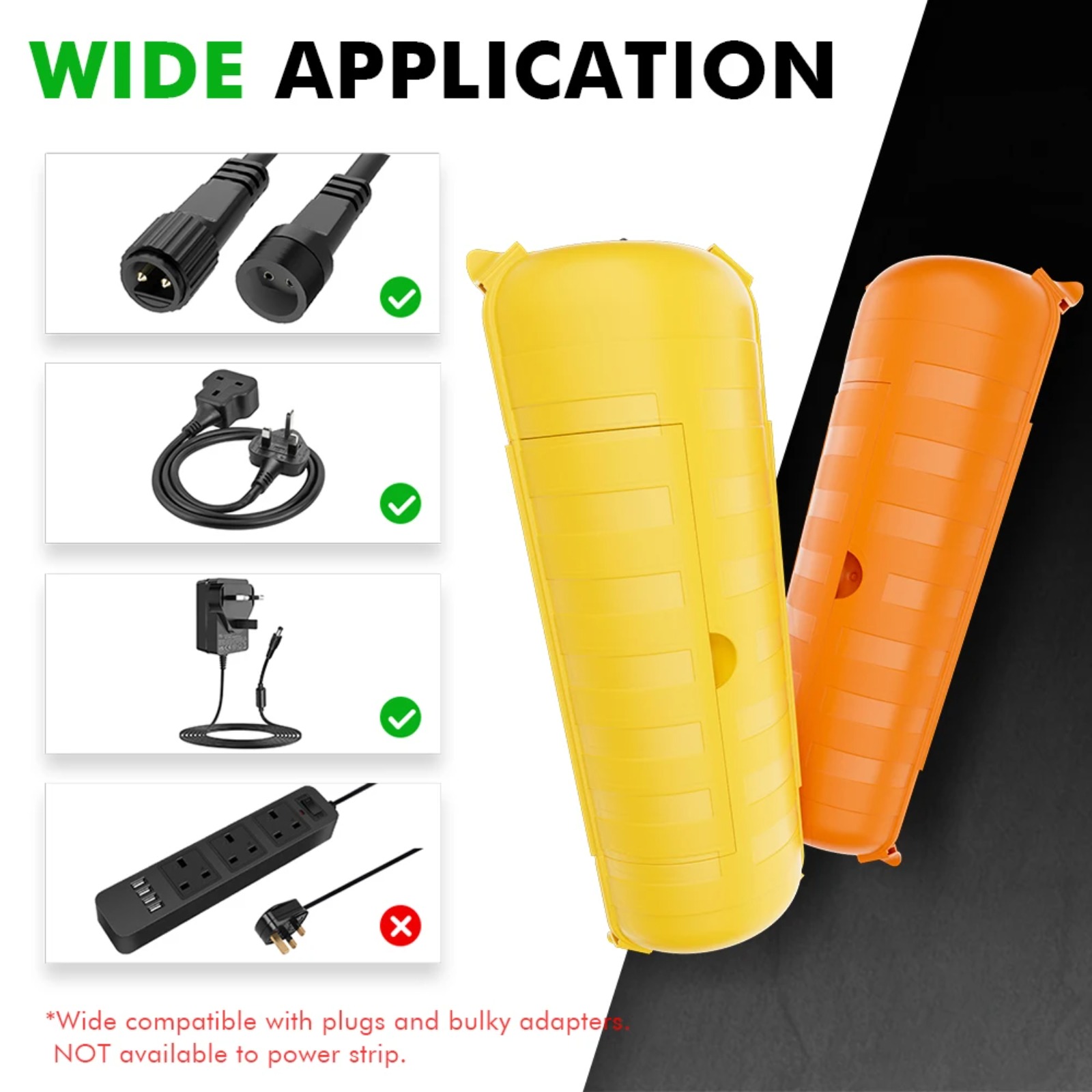 Extension Cord Outdoor - IP44 Dış Mekan Uzatma Kablosu Kapağı