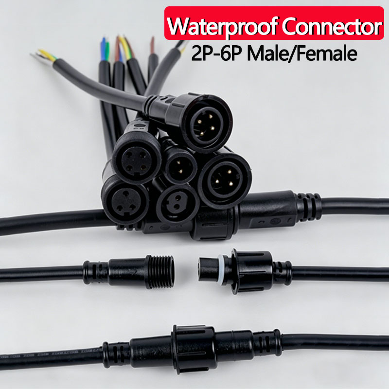 Outdoor Power Outlet - Su Geçirmez Kablo Konnektör Seti 2/3/4/5/6