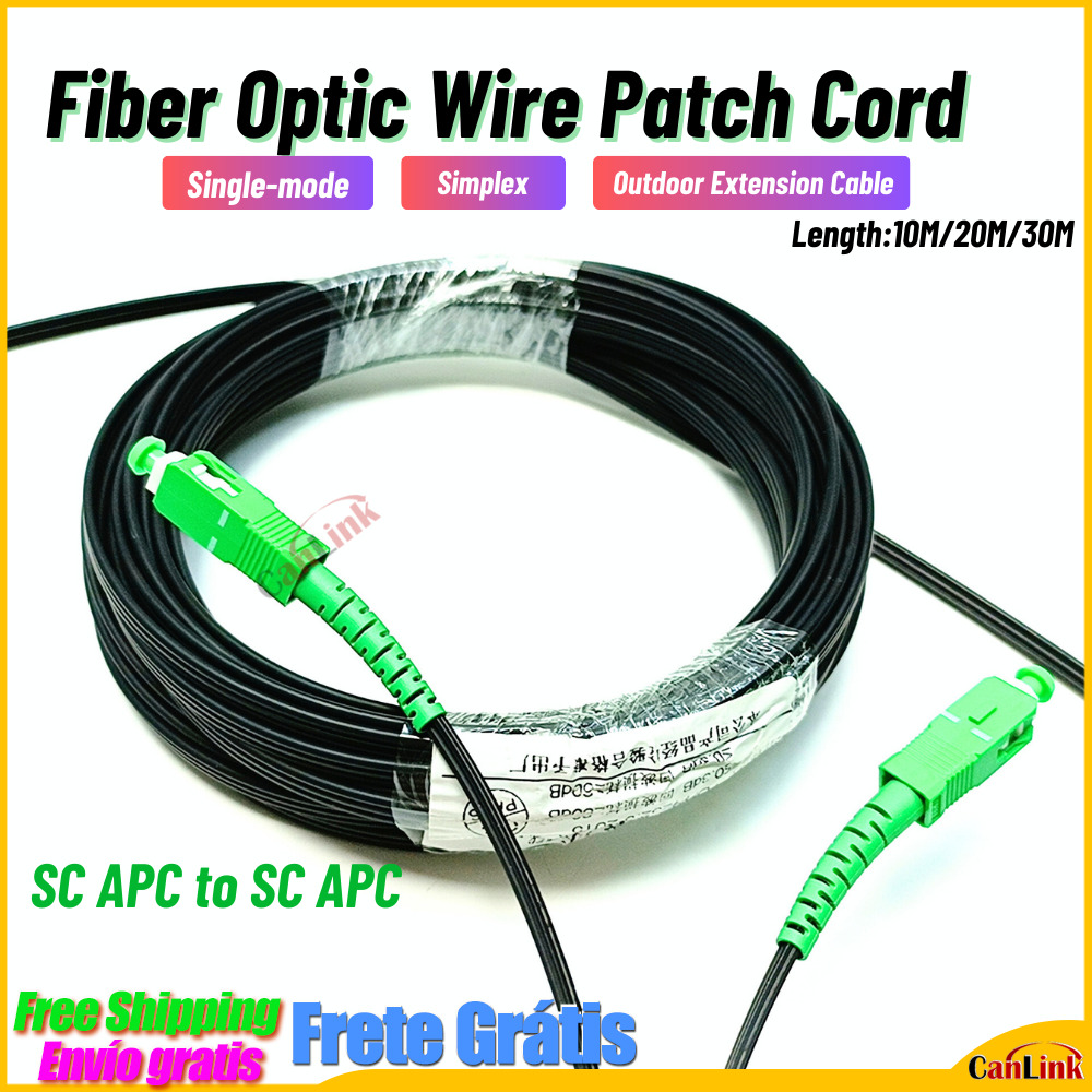 Extension Cord Outdoor - Fiber Optik Tel APC SC Optik