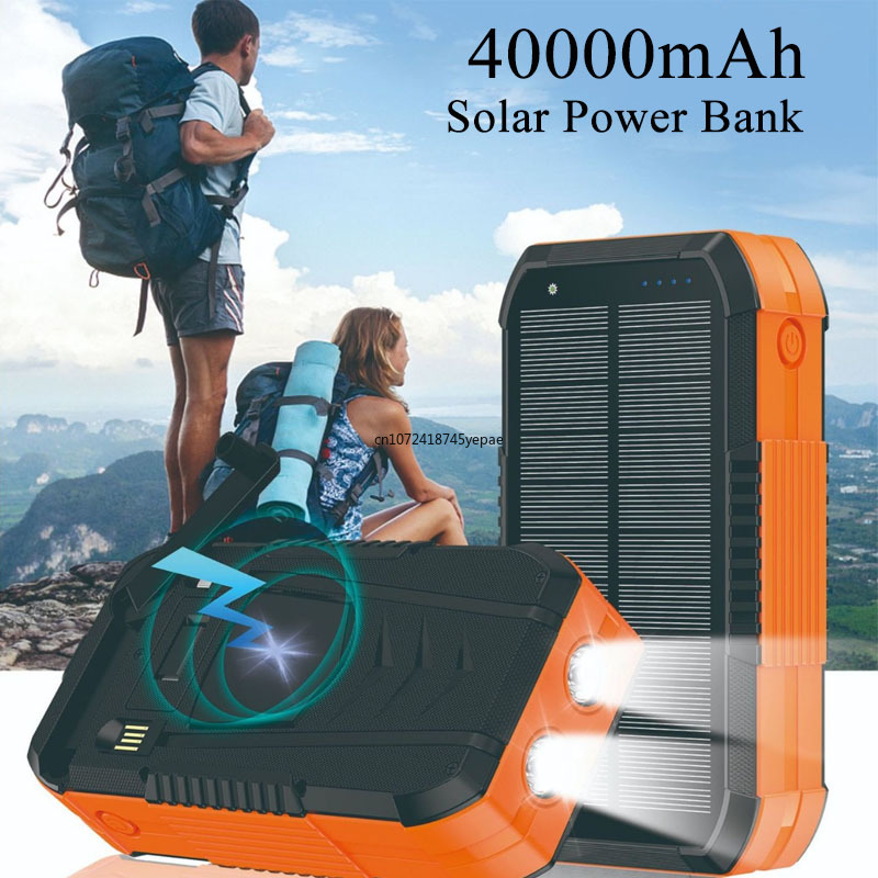 Xiaomi Outdoor Power Supply - 40000mAh El Kranklı Güneş Enerjili Powerbank,