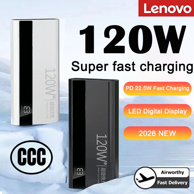 Outdoor Usb Power Outlet - Lenovo 1000000mAh Büyük Kapasiteli Powerbank 120W