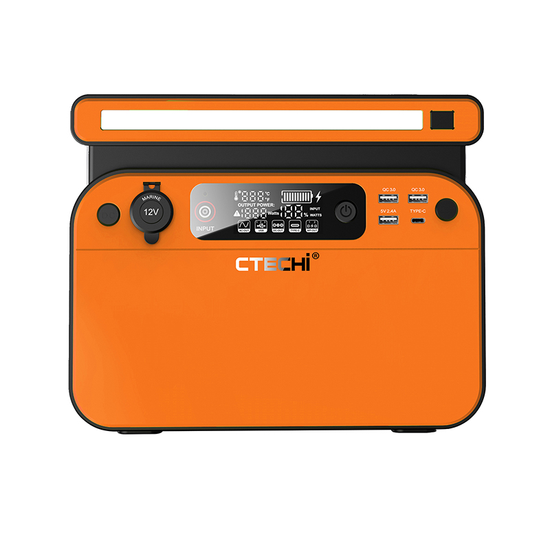 Ups Power Supply Outdoor - CTECHi 500W Taşınabilir UPS Güneş Enerjili
