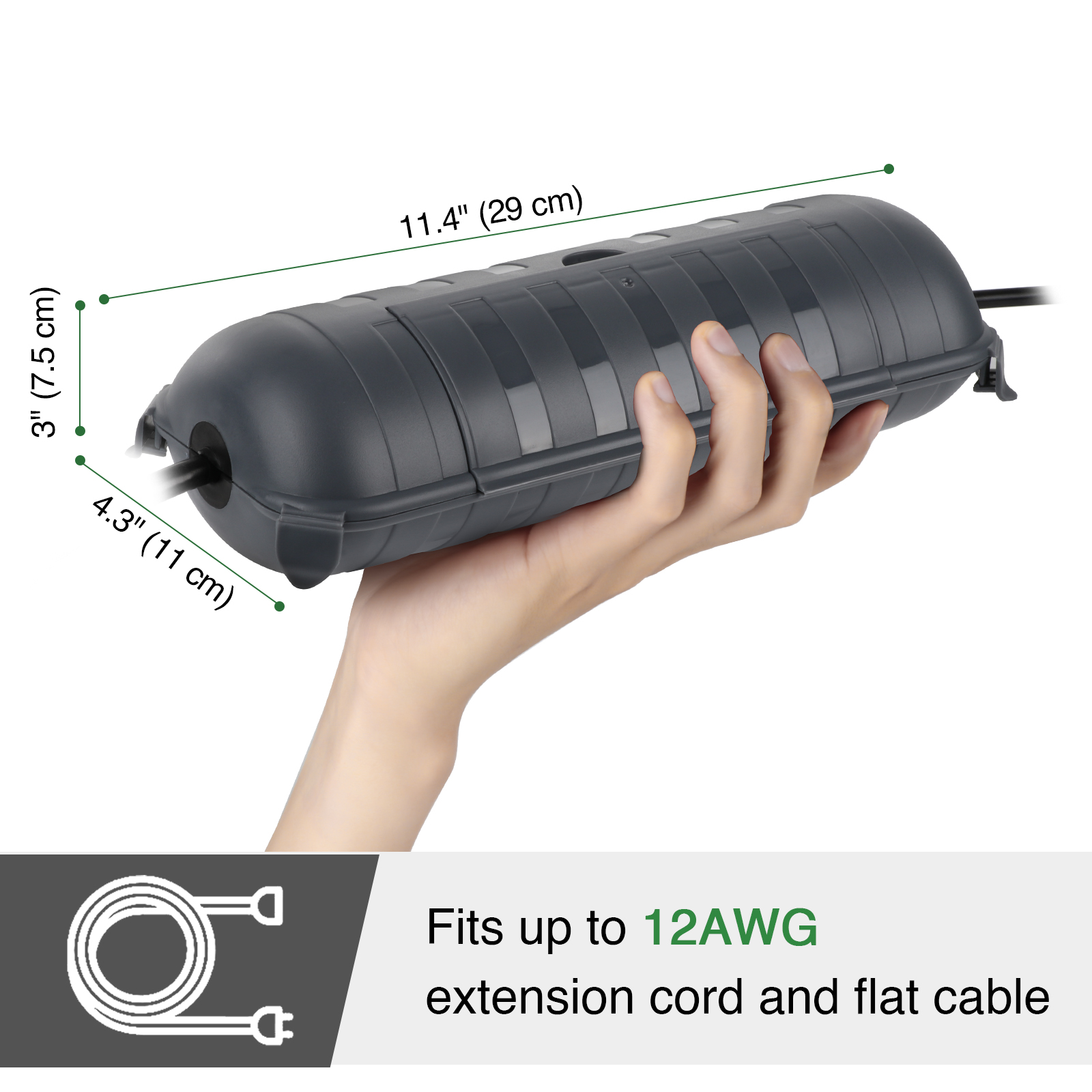 Büyük Hava Koşullarına Dayanık - Extension Cord Outdoor incelemesi ve fiyatı