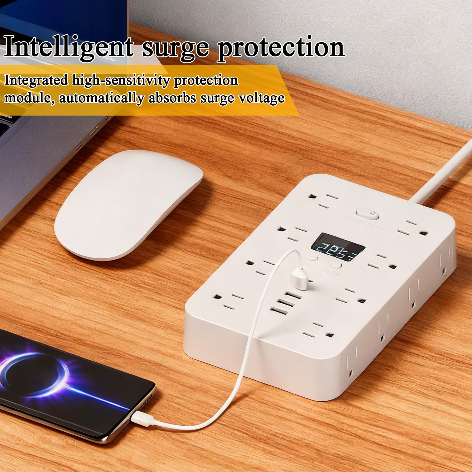 Düz Fişli Priz Çoğaltıcı 11 AC - Outdoor Usb Power Strip incelemesi ve fiyatı