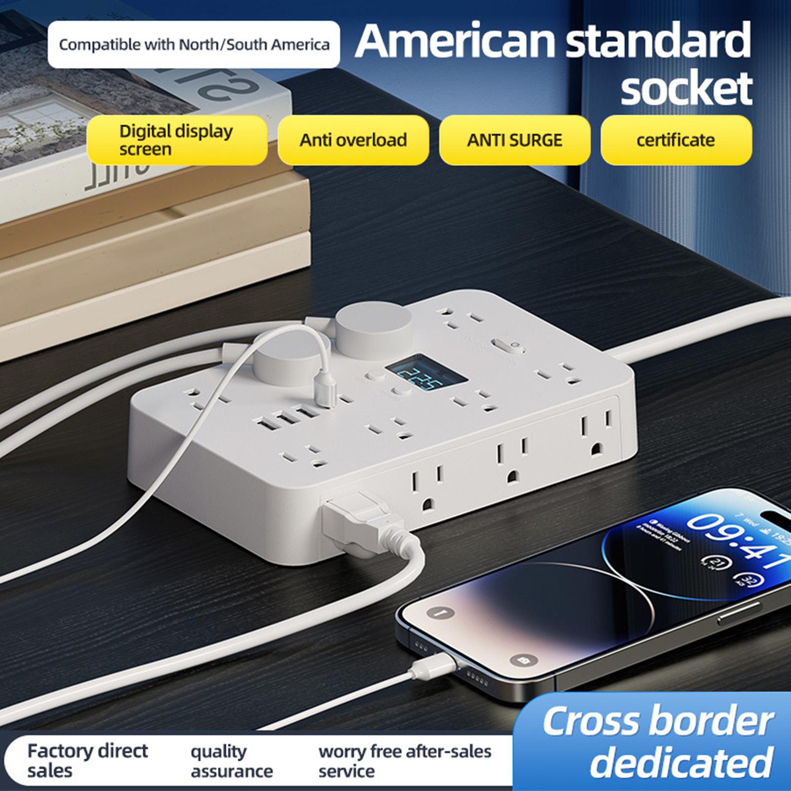 Düz Fişli Priz Çoğaltıcı 11 AC - Outdoor Usb Power Strip incelemesi ve fiyatı