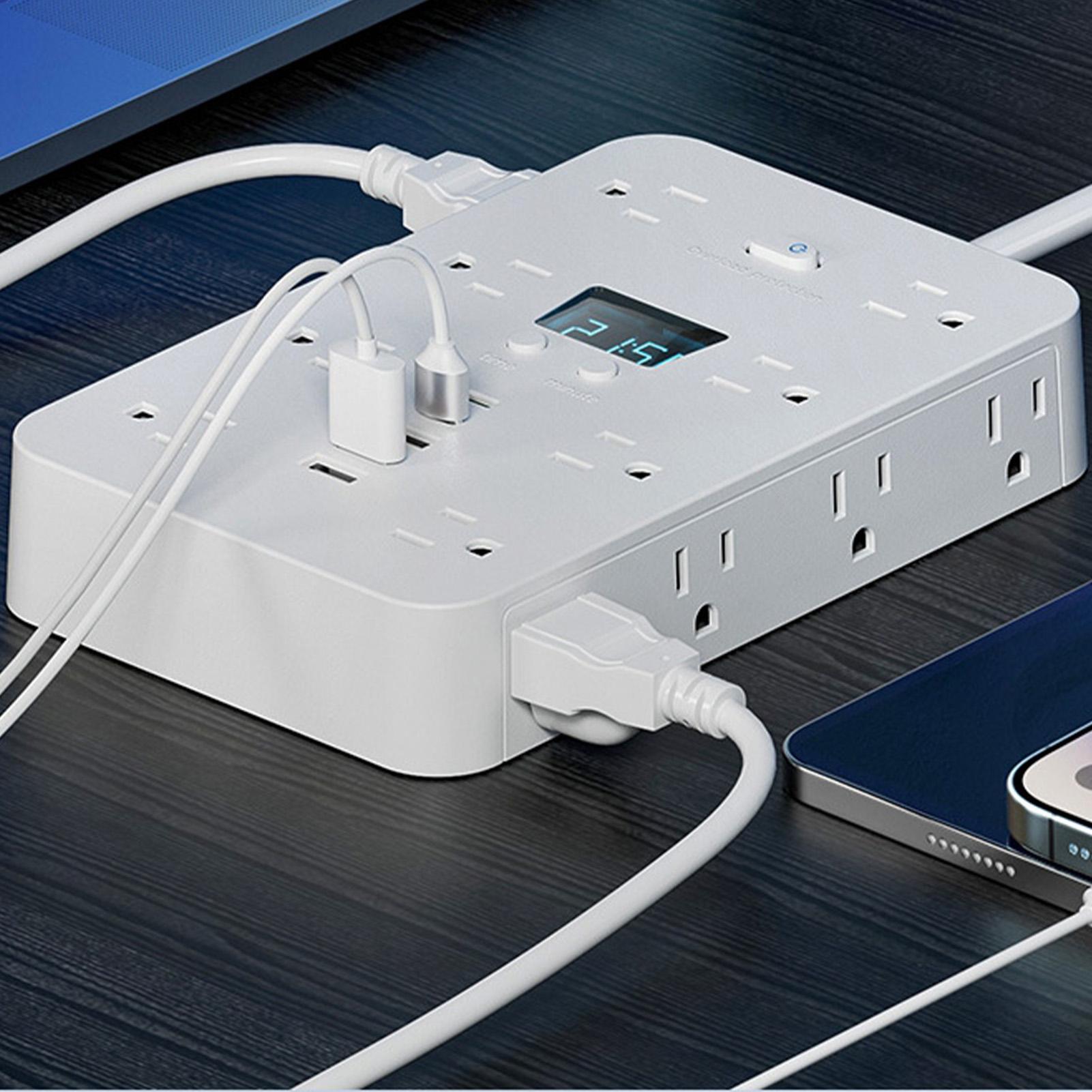Düz Fişli Priz Çoğaltıcı 11 AC - Outdoor Usb Power Strip incelemesi ve fiyatı