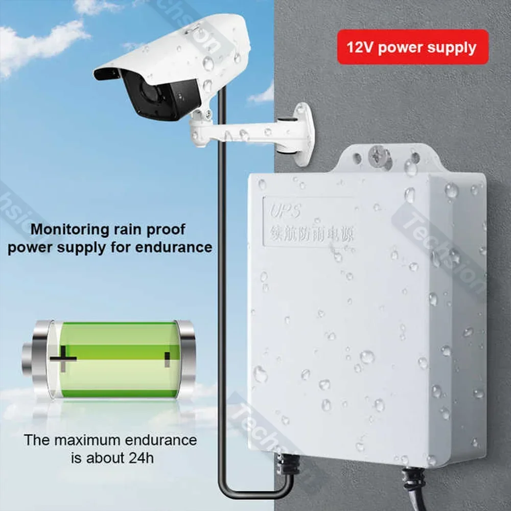 Dış Mekan Çift 12V 2A Çıkış, U - Ups Power Supply Outdoor incelemesi ve fiyatı