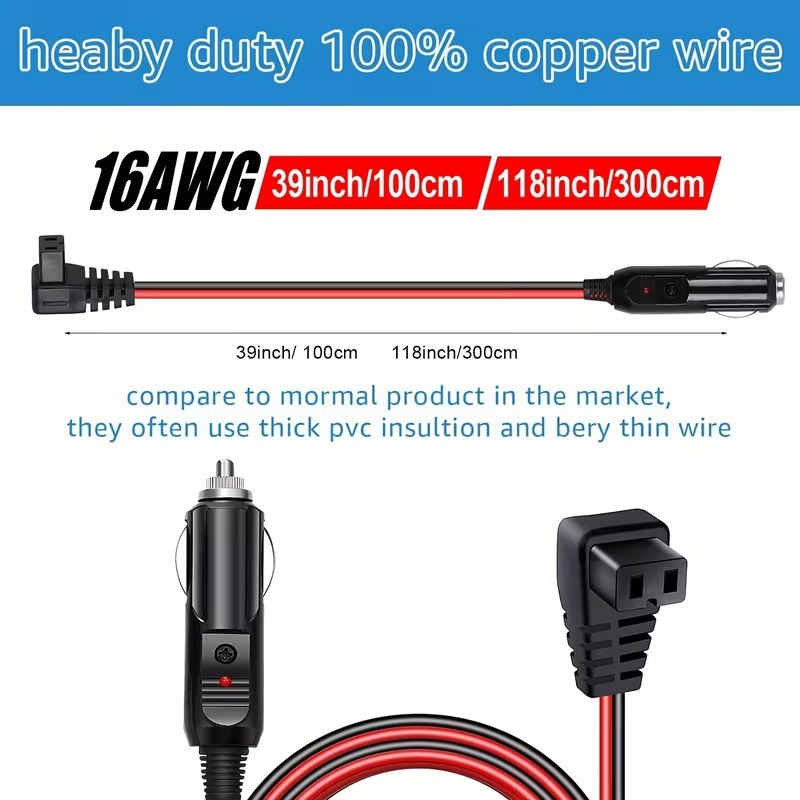 Bağlantıyı Bir Araba Buzdolabı - Extension Cord Outdoor incelemesi ve fiyatı