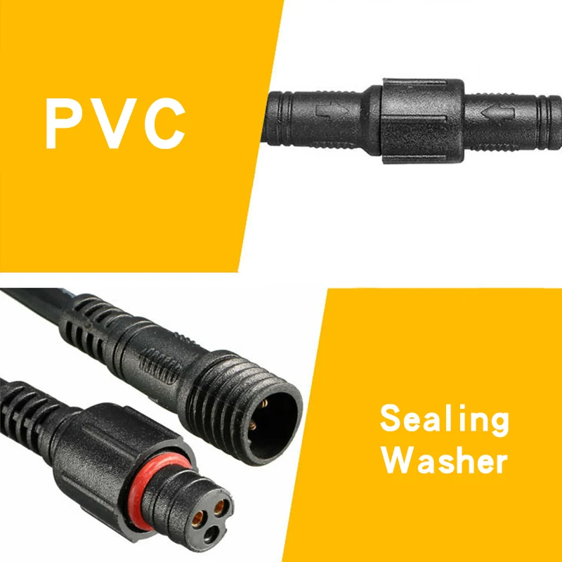 M10 2Pin 3/4 Pin Su Geçirmez B - Extension Cord Outdoor incelemesi ve fiyatı