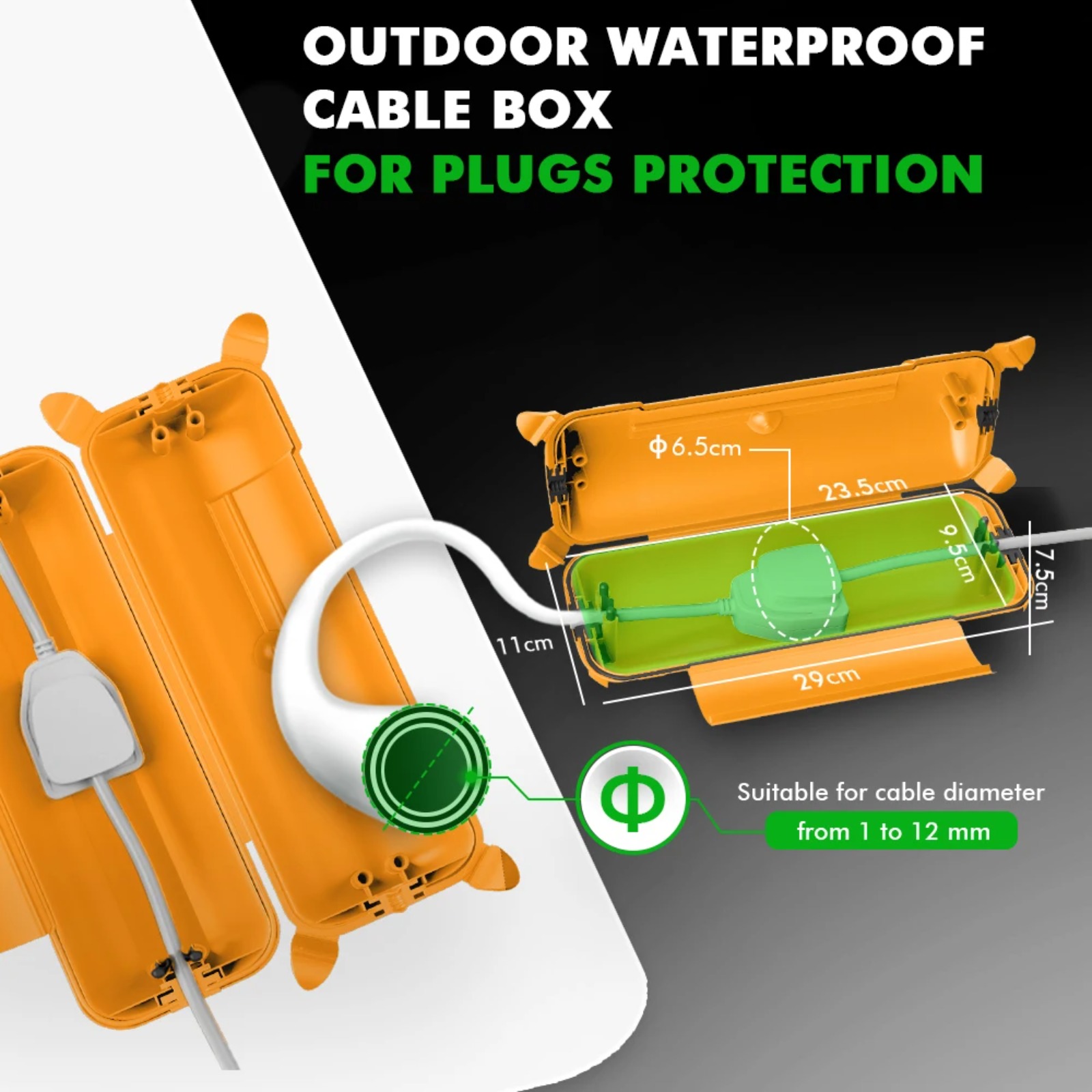 IP44 Dış Mekan Uzatma Kablosu  - Extension Cord Outdoor incelemesi ve fiyatı