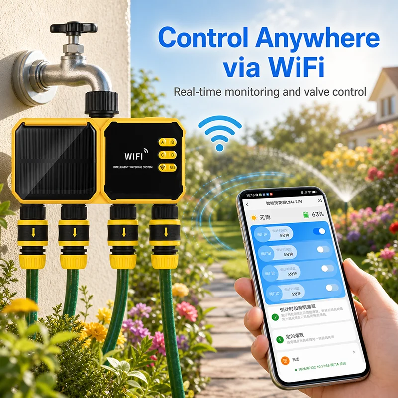 Akıllı 2/4 Bölgeli Güneş Enerj - Power Zone Outdoor Timer incelemesi ve fiyatı