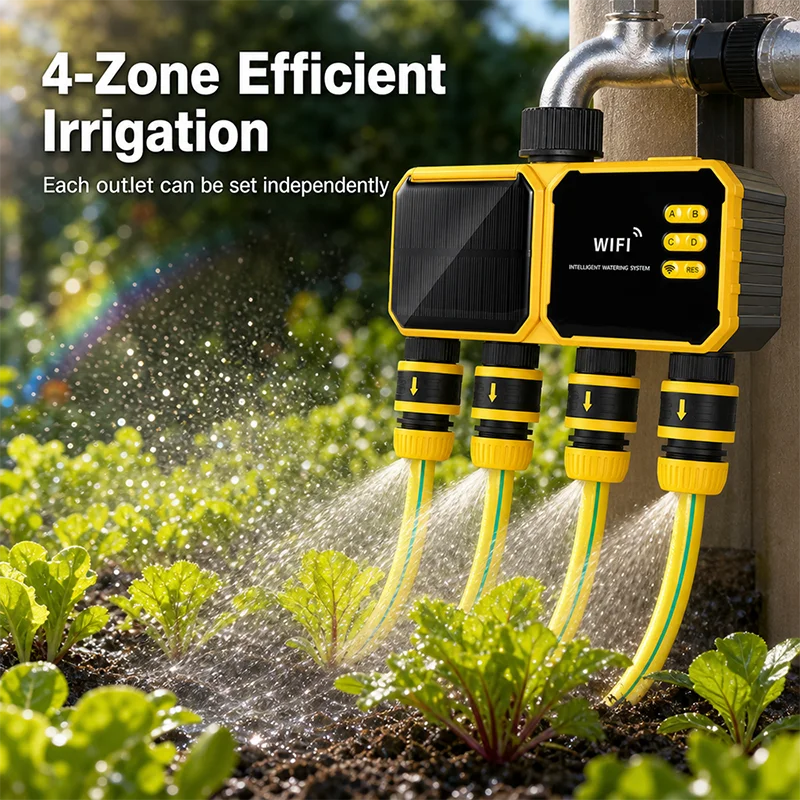 Akıllı 2/4 Bölgeli Güneş Enerj - Power Zone Outdoor Timer incelemesi ve fiyatı