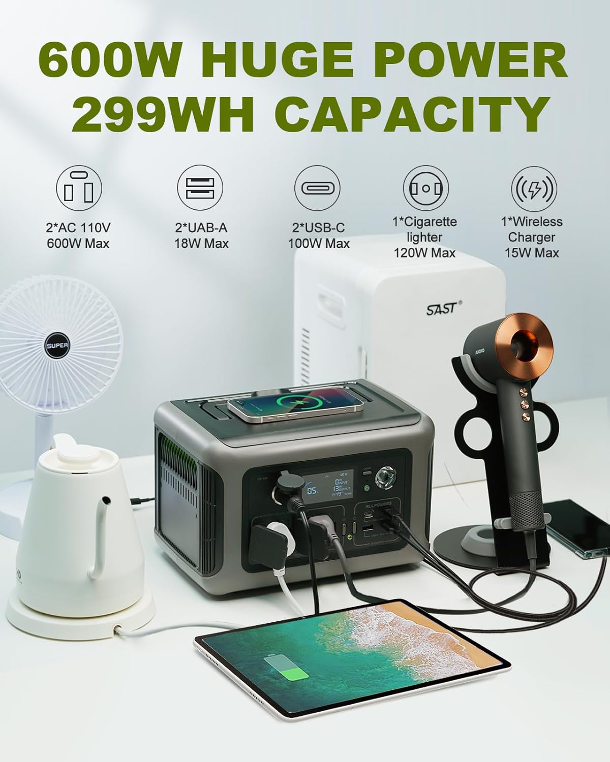 ALLPOWERS Taşınabilir Güç İsta - Outdoor Power Outlet incelemesi ve fiyatı